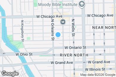 Map image of the property - 316 W Erie St