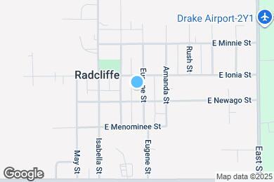 Map image of the property - 303 Eugene St