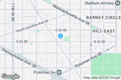 Map image of the property - 1412 D St SE