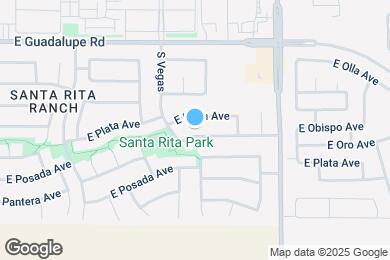 Map image of the property - 10624 E Portobello Ave