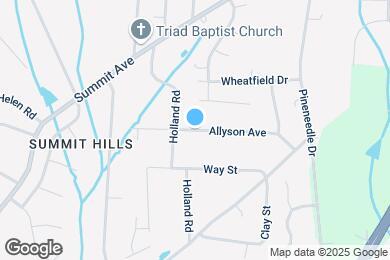 Map image of the property - 1907 Allyson Ave