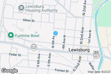 Map image of the property - 227 N 5th Ave