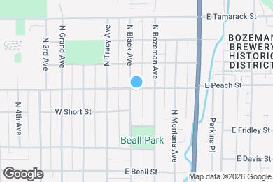 Map image of the property - 542 N Black Ave