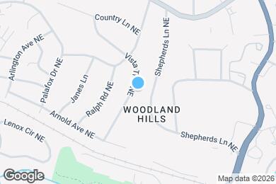 Map image of the property - 1099 Vista Trail NE