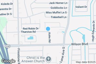 Map image of the property - 6908 Thurston Rd