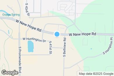 Map image of the property - The Promenade Apartments at Pinnacle Hills