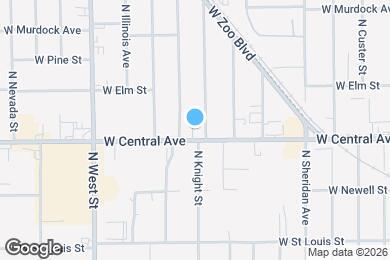 Map image of the property - 3604 W Central Ave