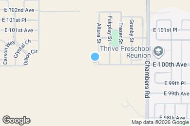 Map image of the property - 10001 Altura St