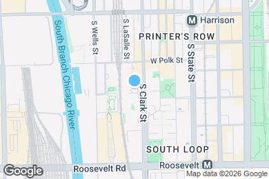 Map image of the property - 880 S Clark St