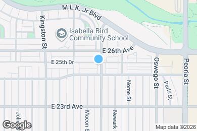 Map image of the property - 2541 Moline St
