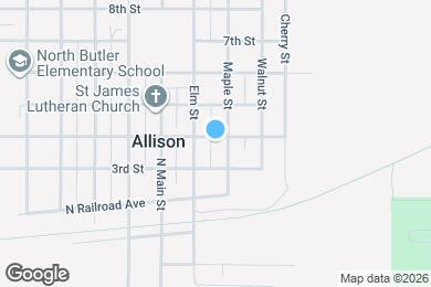 Map image of the property - 309 4th St