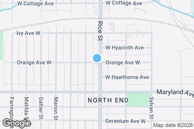Map image of the property - 1257 Rice St