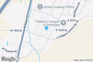 Map image of the property - 195 E Fiddlers Canyon Rd