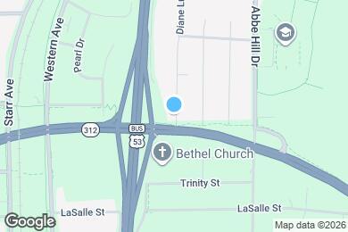 Map image of the property - 2516 Diane Ln