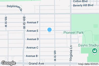 Map image of the property - 618 Avenue E