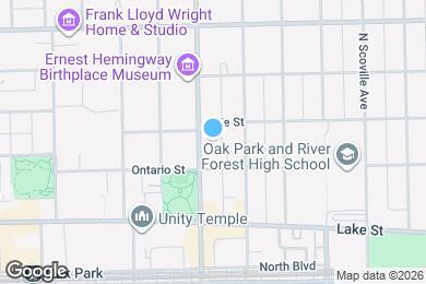 Map image of the property - 224 N Oak Park Ave