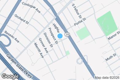 Map image of the property - 410 Highland St