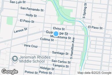 Map image of the property - 1906 Montezuma St
