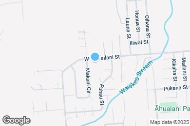 Map image of the property - 1249 W Kawailani St