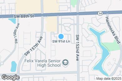 Map image of the property - 9180 SW 153rd Ave