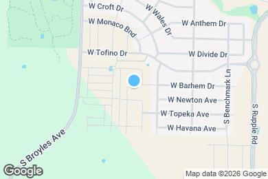 Map image of the property - 139 S Maroon Ave