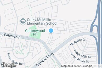 Map image of the property - 1286 Fools Gold Way