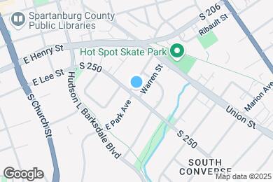 Map image of the property - 287 E Park Ave
