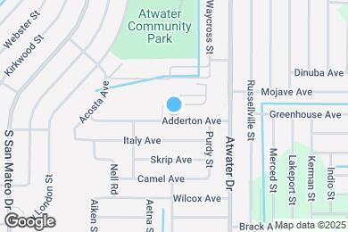 Map image of the property - 4764 Adderton Ave