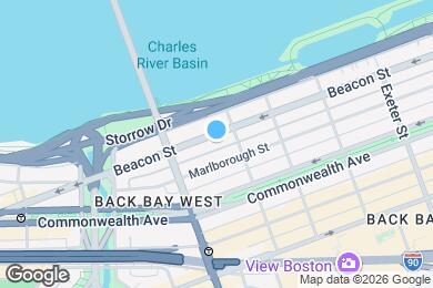 Map image of the property - 449 Beacon St