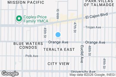 Map image of the property - 4218 46th St