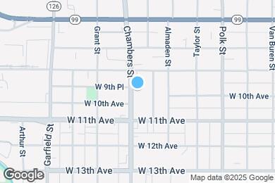 Map image of the property - 961 Chambers St