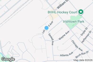 Map image of the property - 184 Lackland Ave