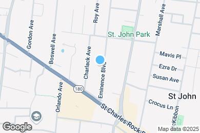 Map image of the property - 3345 Eminence Blvd