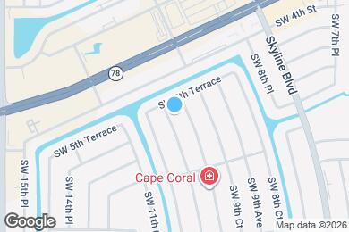 Map image of the property - 509 SW 11th Ave