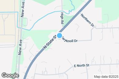 Map image of the property - 852 N State St