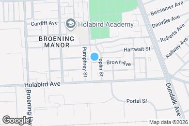 Map image of the property - 6305 Brown Ave