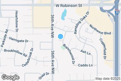 Map image of the property - 912 Branchwood Dr