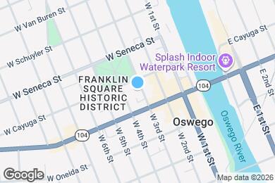 Map image of the property - 110 W 3rd St
