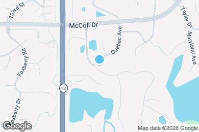 Map image of the property - 13548 Dan Patch Dr