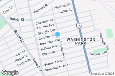 Map image of the property - 319 New York Ave