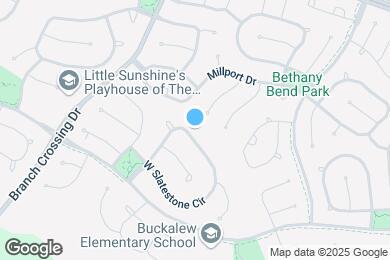 Map image of the property - 63 E Slatestone Cir