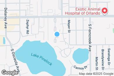 Map image of the property - 1038 E Michigan St