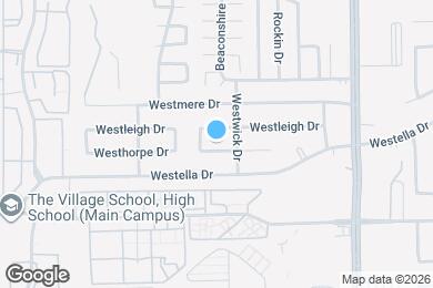 Map image of the property - 12814 Westhorpe Dr