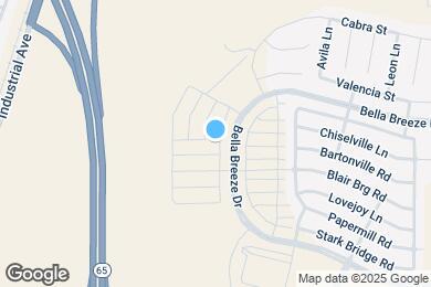 Map image of the property - 1865 Figg St