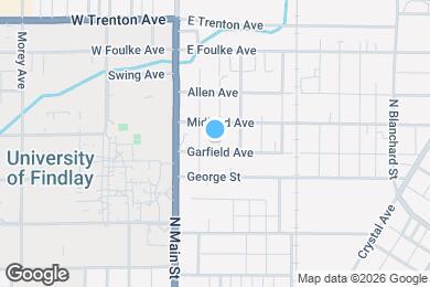 Map image of the property - 130 Garfield Ave