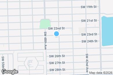 Map image of the property - 4620 SW 23rd St