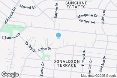 Map image of the property - 4223 Woodmanor Dr