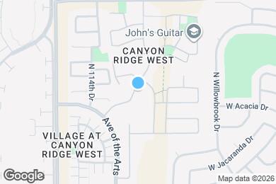 Map image of the property - 18071 N 113th Ave