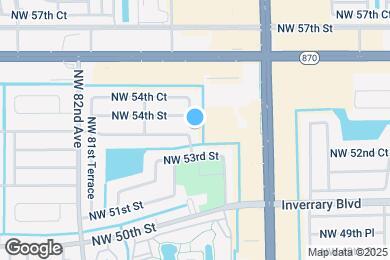 Map image of the property - 5320 NW 78th Ave