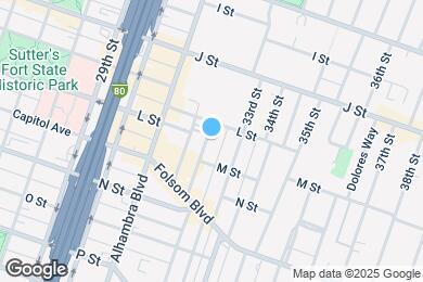 Map image of the property - 1235 32nd St